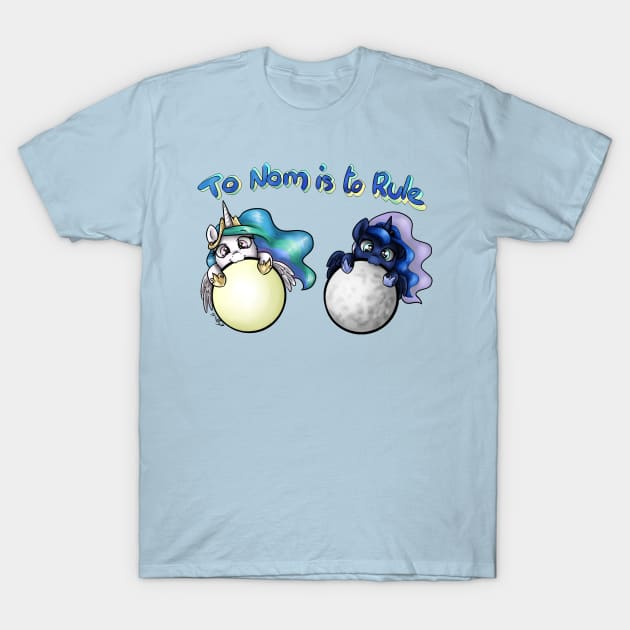 To Nom is to Rule T-Shirt by GaelleDragons